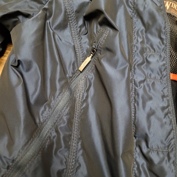 Retail $640.00 P.J.S. Parajumpers Women's Blue Hooded Parka Jacket Size M - Picture 8 of 12